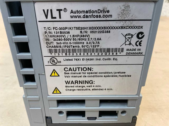 Danfoss vlt automation drive frequentieregelaar - afbeelding 3 van  3