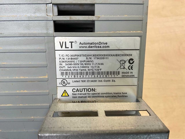 Danfoss vlt automation drive frequentieregelaar - afbeelding 3 van  3