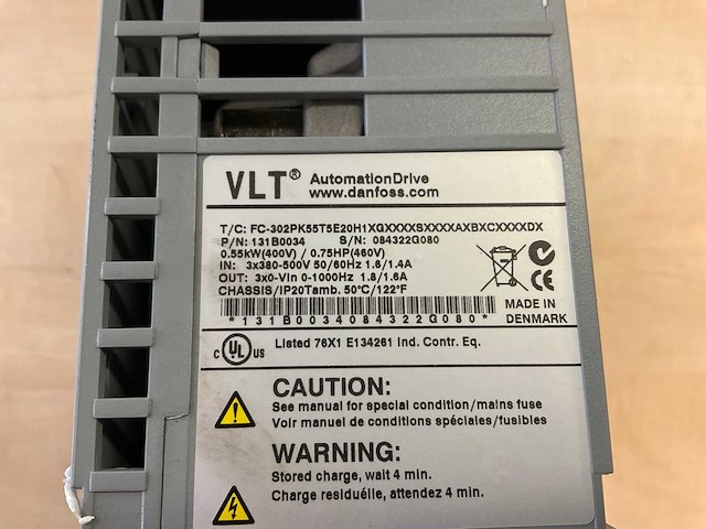 Danfoss vlt automation drive frequentieregelaar - afbeelding 2 van  2