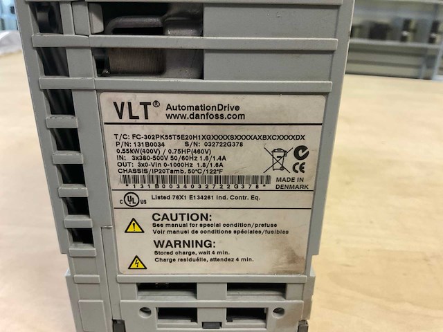 Danfoss vlt automation drive frequentieregelaar - afbeelding 3 van  3