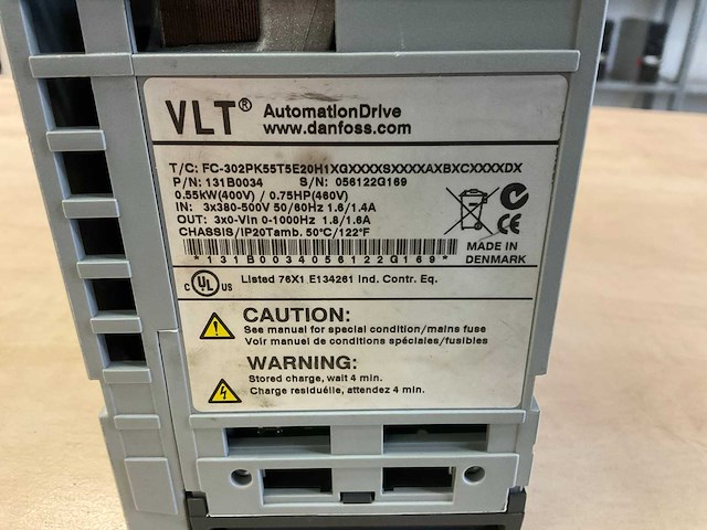 Danfoss vlt automation drive frequentieregelaar - afbeelding 1 van  3