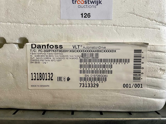 Danfoss vlt automationdrive frequentieregelaar - afbeelding 4 van  4