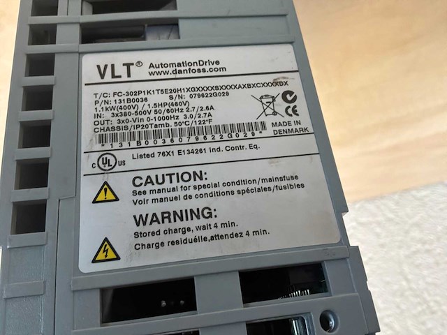 Danfoss vlt automationdrive frequentieregelaar - afbeelding 2 van  2