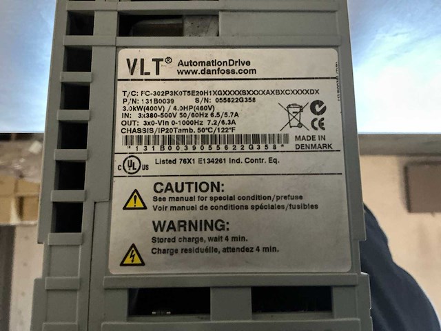 Danfoss vlt automationdrive frequentieregelaar - afbeelding 4 van  4