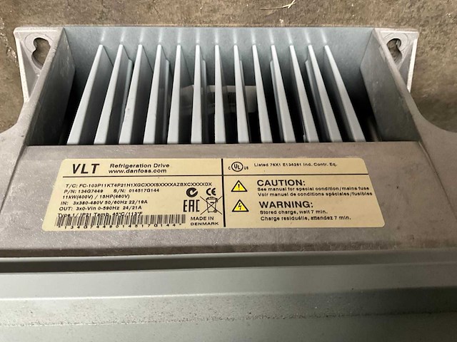 Danfoss vlt fc-103p11 frequentieregelaar - afbeelding 4 van  5