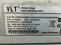 Danfoss vlt hvac drive 5,5kw frequentieregelaar - afbeelding 7 van  7