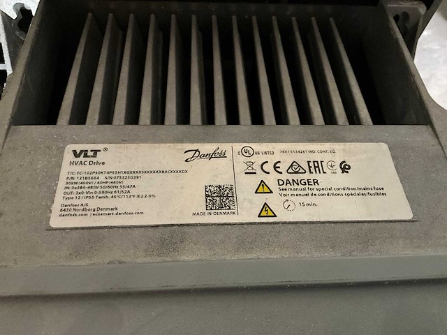 Danfoss vlt hvac fc-102 frequentieregelaar - afbeelding 5 van  5