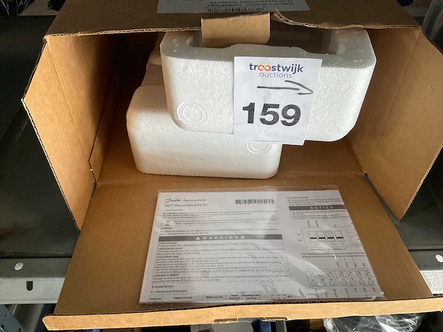 Danfoss vlt micro drive fc 51 frequentie regelaar - afbeelding 3 van  3