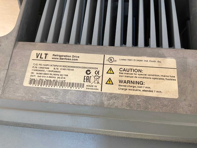Danfoss vlt refrigeration drive frequentieregelaar - afbeelding 1 van  1