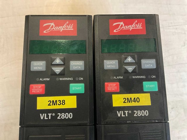 Danfoss vlt2805pt frequentieregelaar (2x) - afbeelding 2 van  3