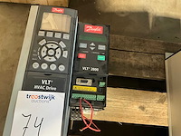 Danfoss vtl hvac drive 4,0kw frequentieregelaar - afbeelding 4 van  7