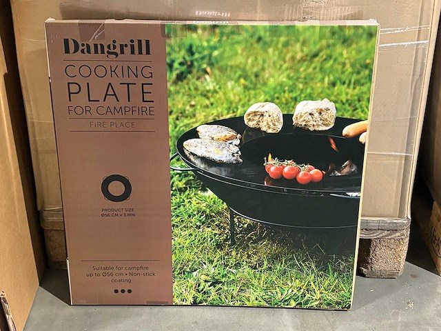 Dangrill kampvuur kookplaat (78x) - afbeelding 1 van  4