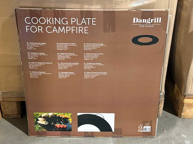 Dangrill kampvuur kookplaat (78x) - afbeelding 2 van  4