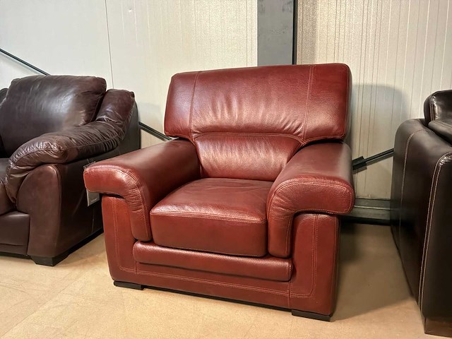 Daniela leren fauteuil - afbeelding 5 van  6