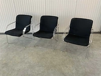 Danish armchair fauteuil (3x)