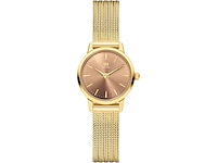Danish design akilia mini horloge vrouwen goud/bruin - afbeelding 1 van  1