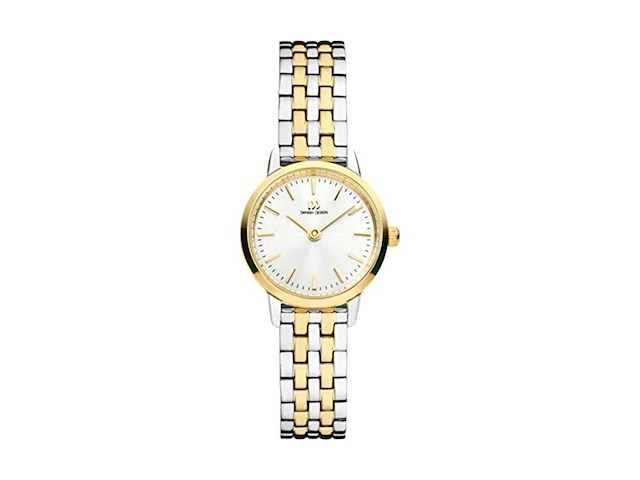 Danish design akilia mini link horloge zilver/goud/wit iv95q1268 - afbeelding 1 van  2