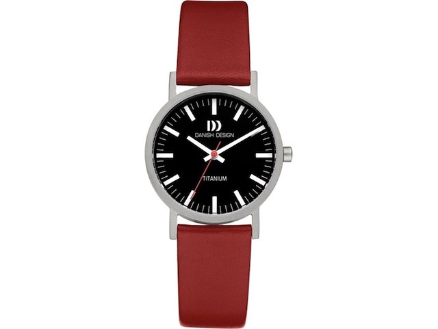 Danish design gløbe iv21q199 rhine small horloge rood - afbeelding 1 van  1