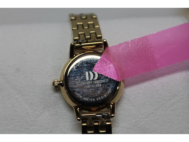 Danish design horloge akilia mini link gold iv91q1268 gold analog - afbeelding 4 van  4