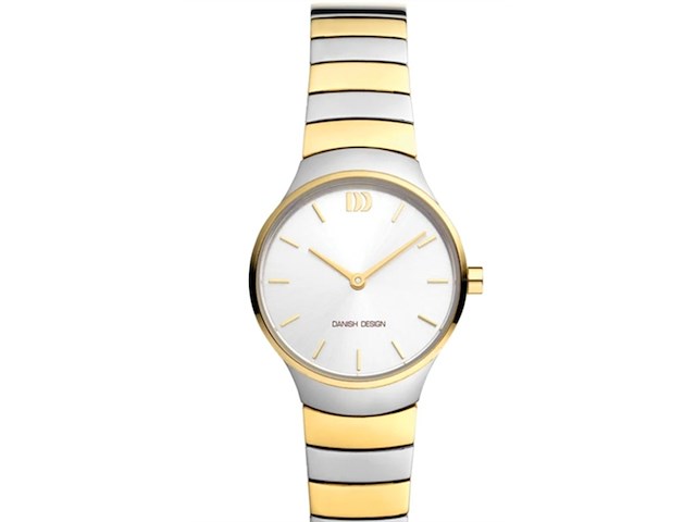 Danish design horloge met stalen band jolie bicolor/zilver - afbeelding 1 van  1