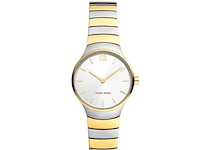 Danish design horloge met stalen band jolie bicolor/zilver - afbeelding 1 van  1