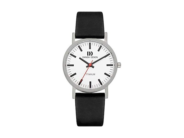 Danish design iq14q199 horloge heren zwart titanium - afbeelding 1 van  2
