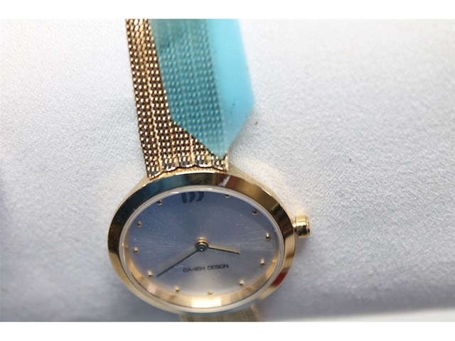 Danish design julia iv05q1210 horloge goud - afbeelding 3 van  3
