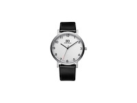 Danish design rhône horloge zilver medium - afbeelding 1 van  4
