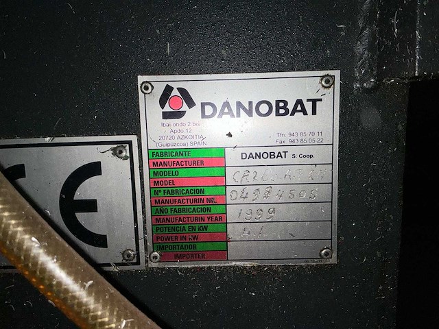 Danobat - 1999 - cr160 af cn - metalen horizontale bandzaagmachine - afbeelding 25 van  31