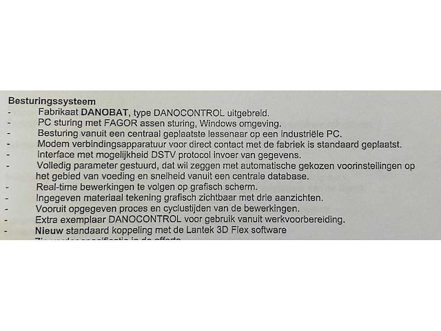 Danobat - 2012 - t3ch126+cpi105di - boor- zaagstraat - afbeelding 74 van  76