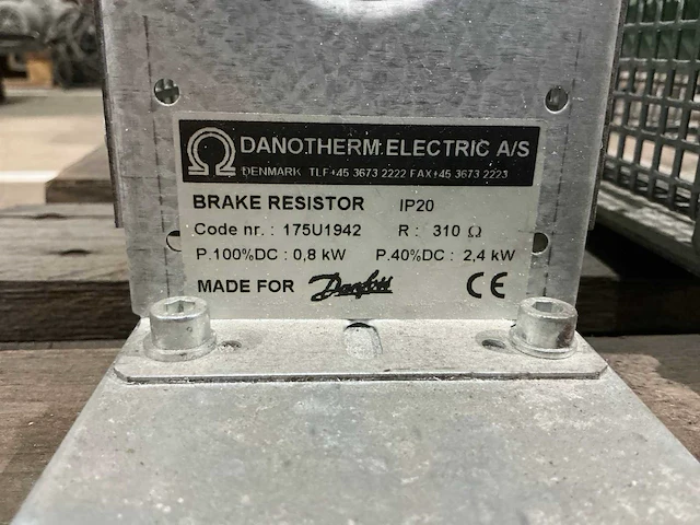 Danotherm electric remweerstand (2x) - afbeelding 4 van  4
