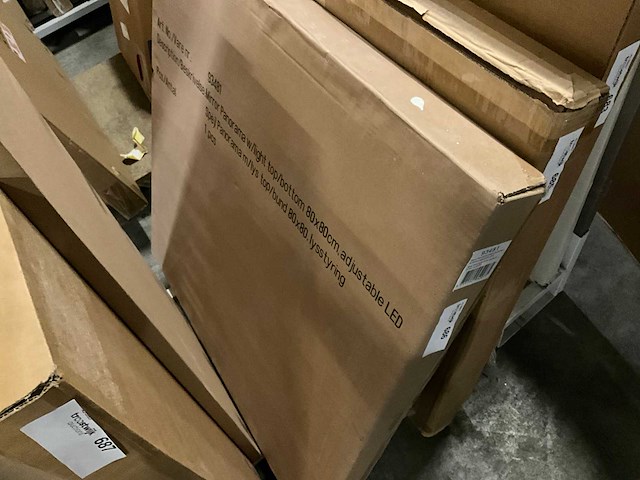 Dansani panorama spiegel 80x80cm - afbeelding 3 van  3