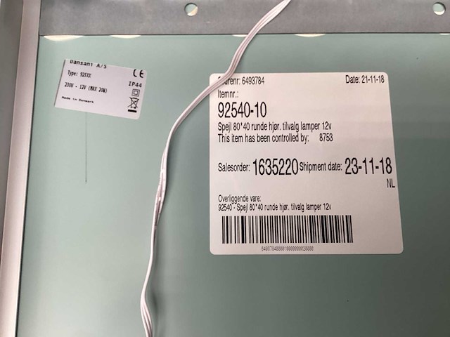 Dansant spiegel met led 925 spiegel - afbeelding 6 van  6