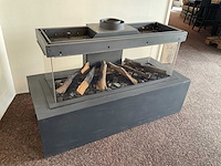 Danta 1100 inbouw tunnel gashaard 4-zijdig - afbeelding 2 van  8