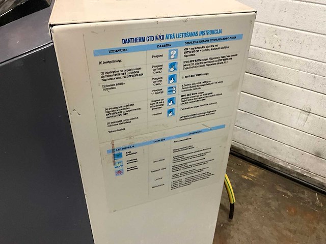 Dantherm cdt 90 bouwdroger - afbeelding 5 van  6