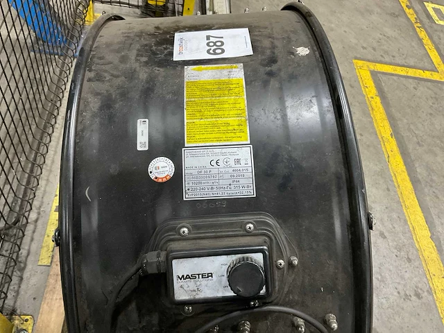 Dantherm df 30 p ventilator - afbeelding 5 van  6