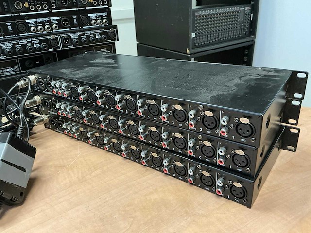 Dap audio 802 rackmixer (3x) - afbeelding 3 van  4