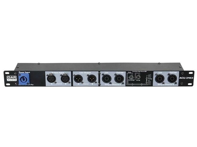 Dap audio acu-100 aansluitpaneel - afbeelding 1 van  4