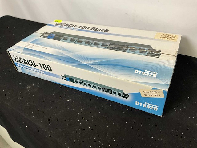 Dap audio acu-100 aansluitpaneel - afbeelding 3 van  4