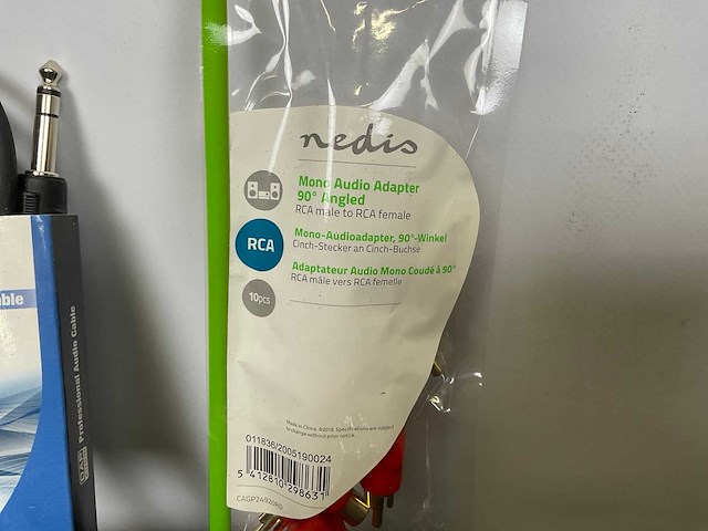 Dap audio audiokabel (3x) - afbeelding 3 van  5