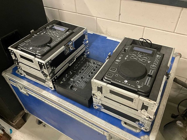 Dap audio cdmp-750 scratch/mix-2usb dj gear (3x) - afbeelding 1 van  7