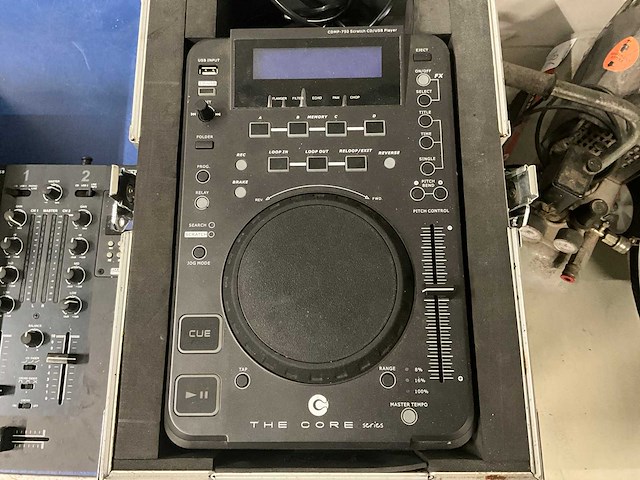 Dap audio cdmp-750 scratch/mix-2usb dj gear (3x) - afbeelding 3 van  7