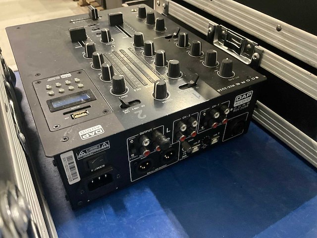 Dap audio cdmp-750 scratch/mix-2usb dj gear (3x) - afbeelding 6 van  7