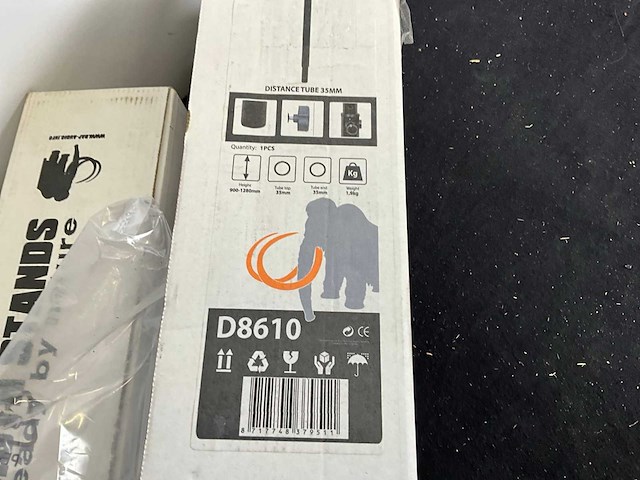Dap audio d8610 mammoth speaker tussenpaal (3x) - afbeelding 5 van  6