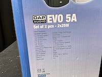 Dap audio evo 5a actieve speaker - afbeelding 1 van  1