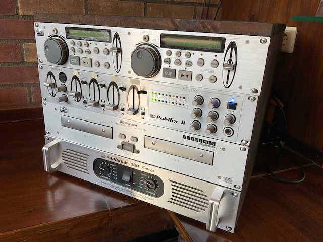Dap audio pubmix 2 muziekcomputer met mix apparatuur, palladium 500 vintage versterker - afbeelding 6 van  12