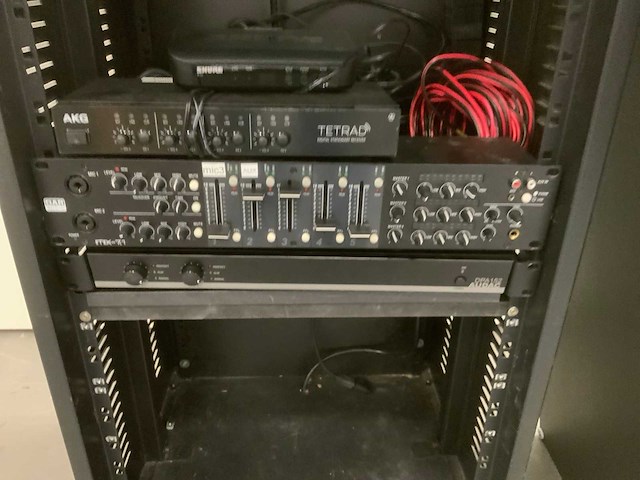 Dap. skg diverse apoaratuur in verrijdbaar 19” rack - afbeelding 2 van  6