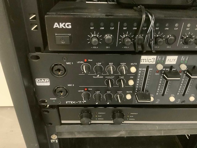 Dap. skg diverse apoaratuur in verrijdbaar 19” rack - afbeelding 3 van  6