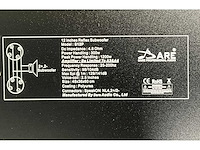 Dare audio s12p 12-inch passieve subwoofer (3x) - afbeelding 9 van  10