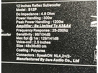 Dare audio s12p 12-inch passieve subwoofer (3x) - afbeelding 10 van  10